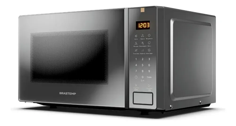 BRASTEMP 🔝 Micro-ondas Brastemp 23l Inox Multi Preparos - Bms23ar