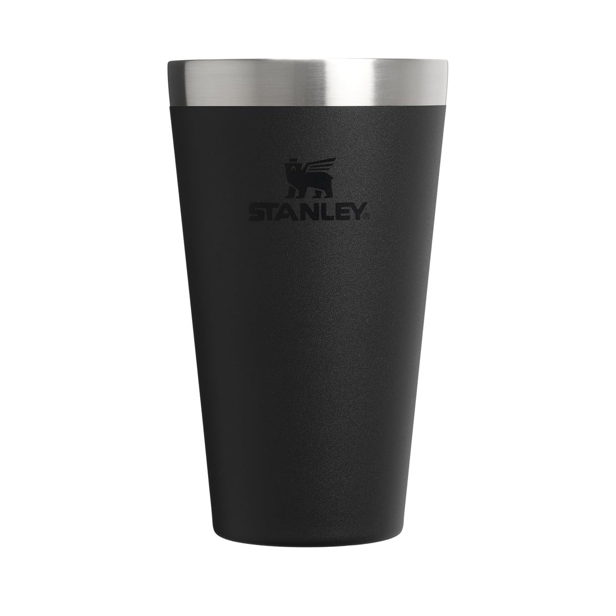 NÃO TEM JEITO, É O MELHOR 👌🏼Stanley - Copo Térmico para Cerveja, 473ml, para Bebidas Quentes ou Frias, Black 2.0
