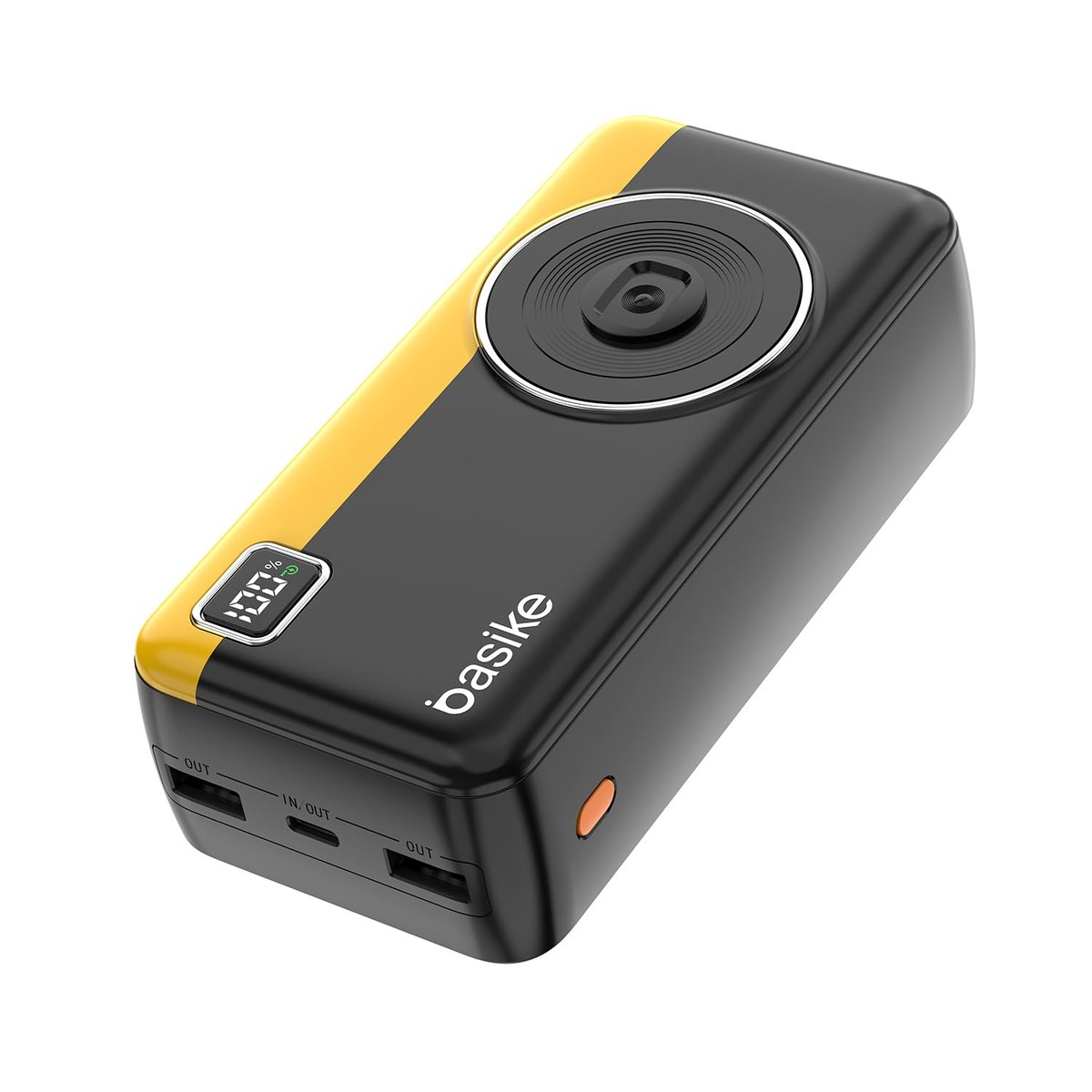 Power Bank 30000mAh, Basike Carregador Portátil 2 Saídas USB-A(até 22.5W) + Tipo-C