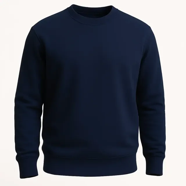 Blusa Moletom Flanelada Unissex Gola Redonda