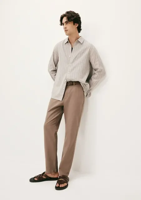 Calça Masculina Reta Chino Hering Adulto