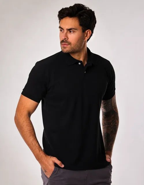 ⚫️ Camisa Gola Polo Masculina Premium