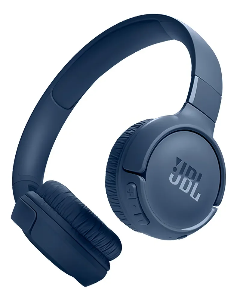 Fone de Ouvido Bluetooth JBL Tune 520BT Azul Headphone Sem Fio com Microfone Até 57h de Bateria…