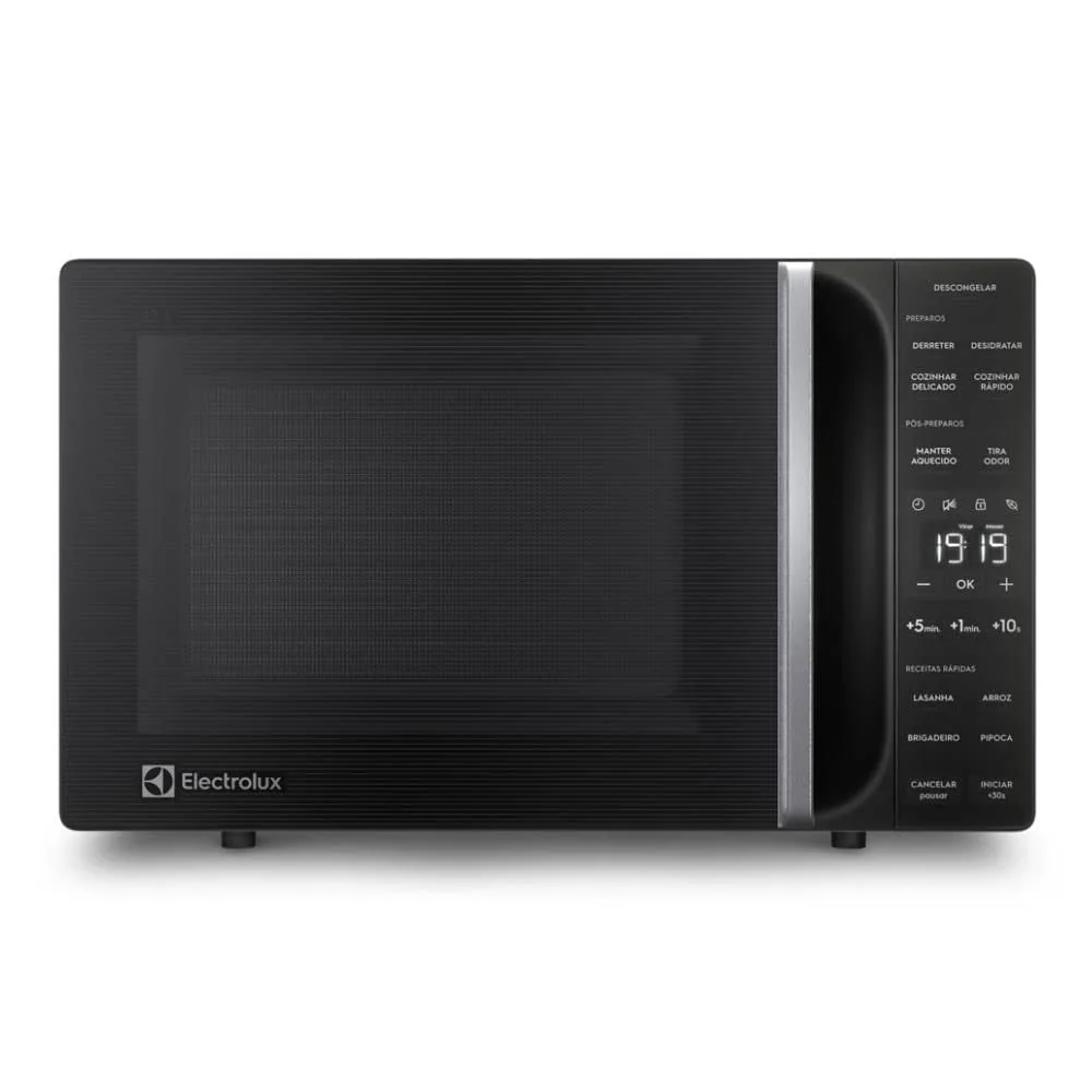 ✨Micro-ondas Electrolux 23L Preto Efficient com Descongelamento Assistido 127v ME23P✨️