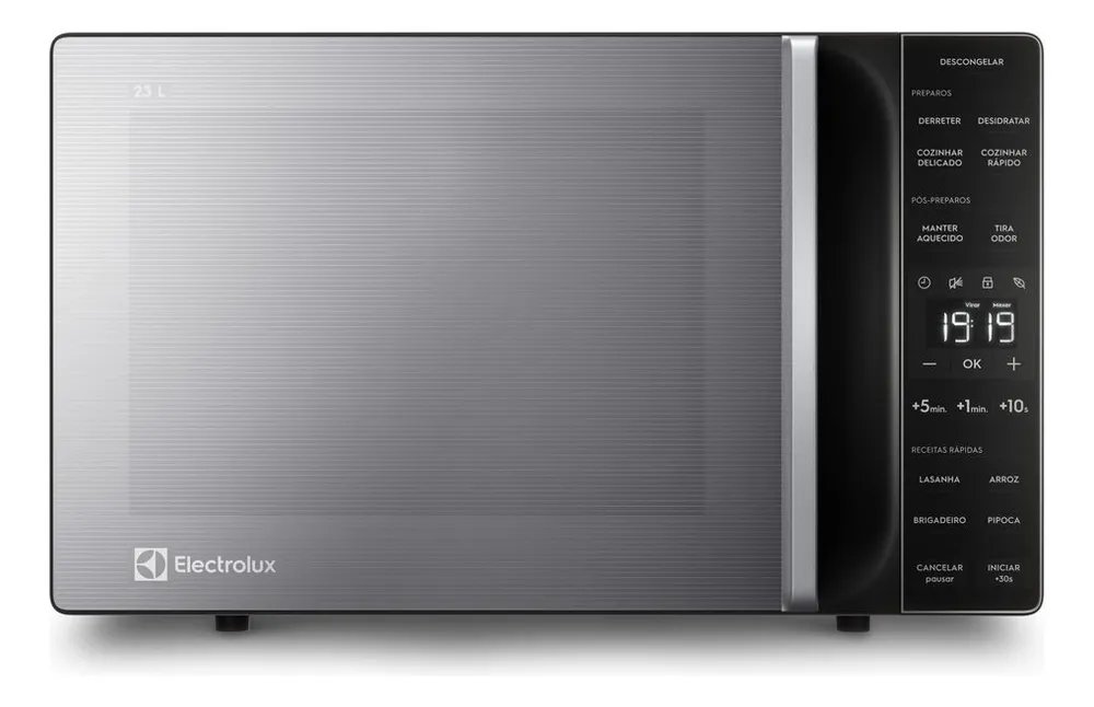 Micro-ondas Electrolux Prata 23L Efficient ME23S 127V