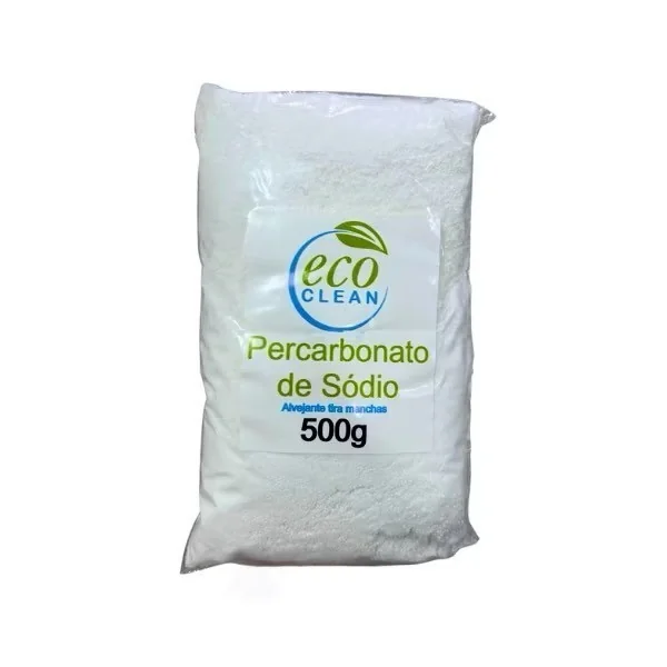 Alvejante Percarbonato Tira Manchas Roupas Brancas e Coloridas 500gr