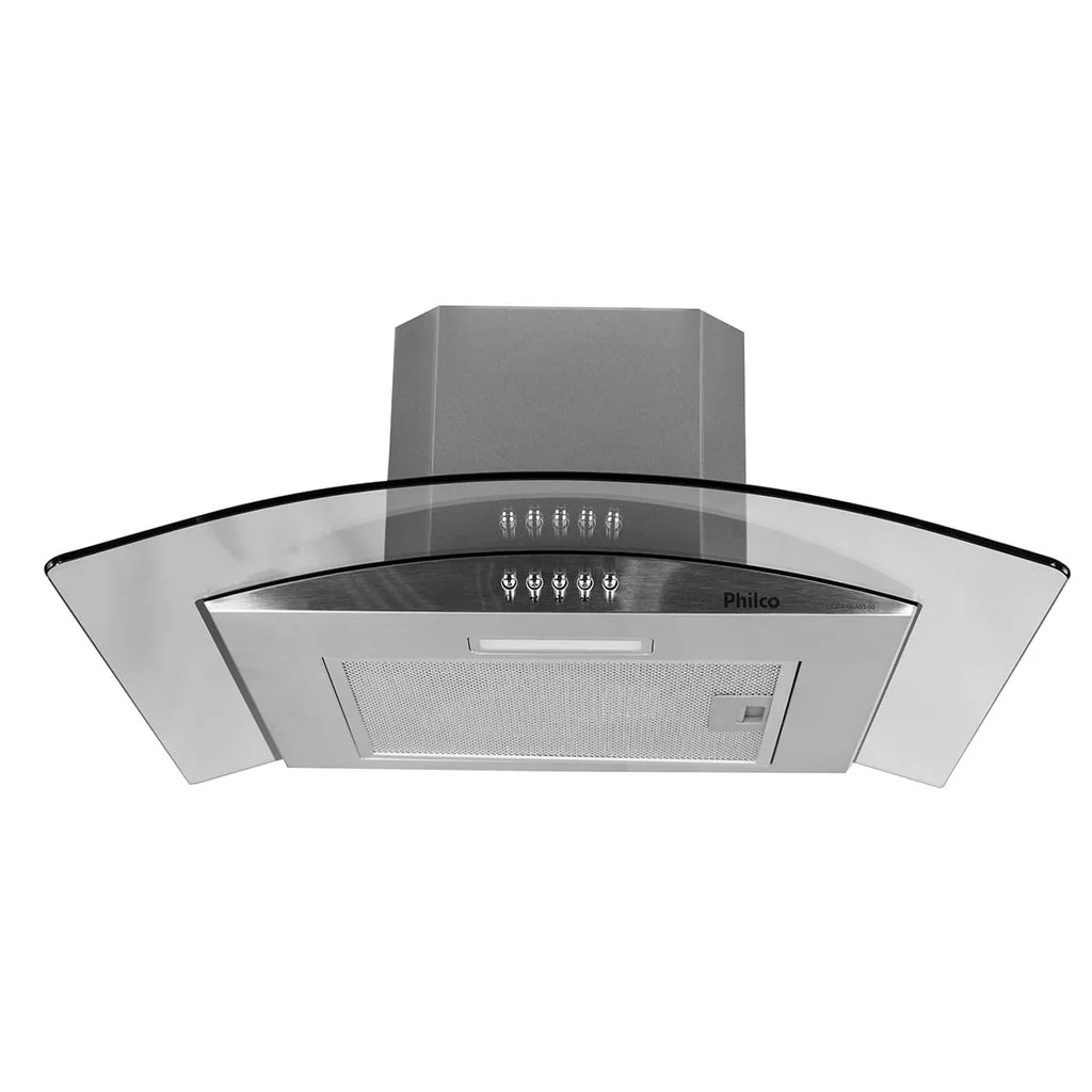 ✨Coifa Philco Glass Depurador & Exaustor 60cm Inox