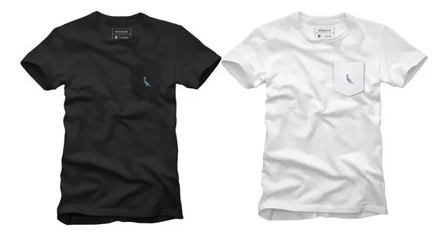 Kit 2 Camisetas Bolso Cb Pica-pau Xadrez Reserva