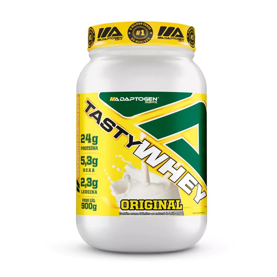 🔥Tasty Whey Adaptogen 900g Whey Protein 3w