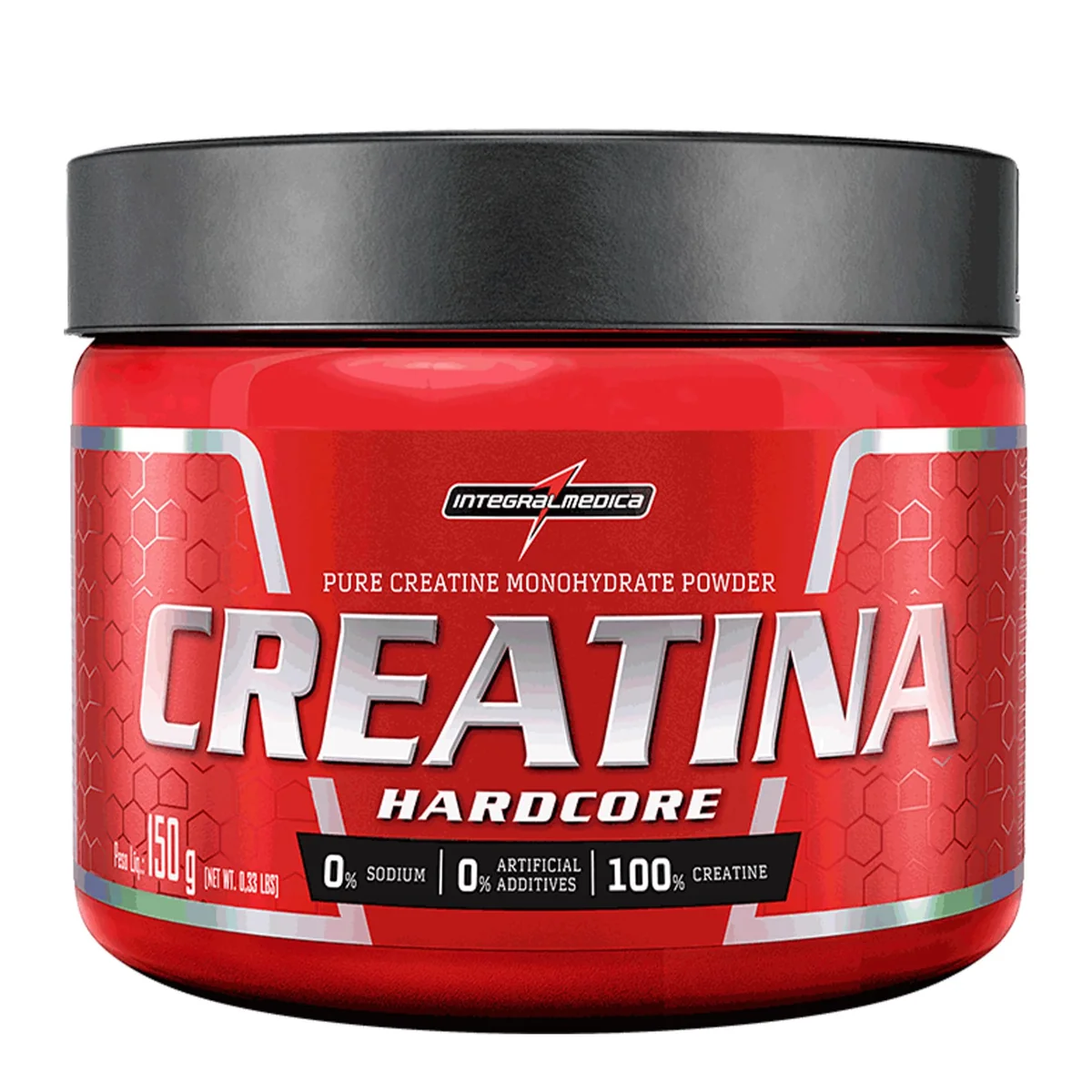 ✨Integralmedica Creatina Hardcore 150g 100% Pura Monohidratada✨️