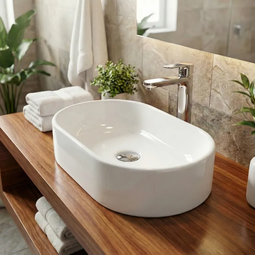 Cuba Pia De Sobrepor Para Banheiro Lavabo Lavatório