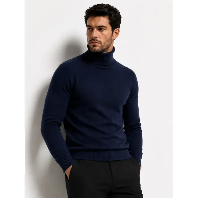Cacharrel Casaco Blusa Tricot Lã Masculina Mp818