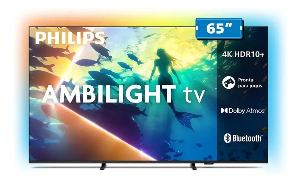 Smart Tv Lcd Led 65 Philips 65pug8100/78 4k Uhd Wi-fi