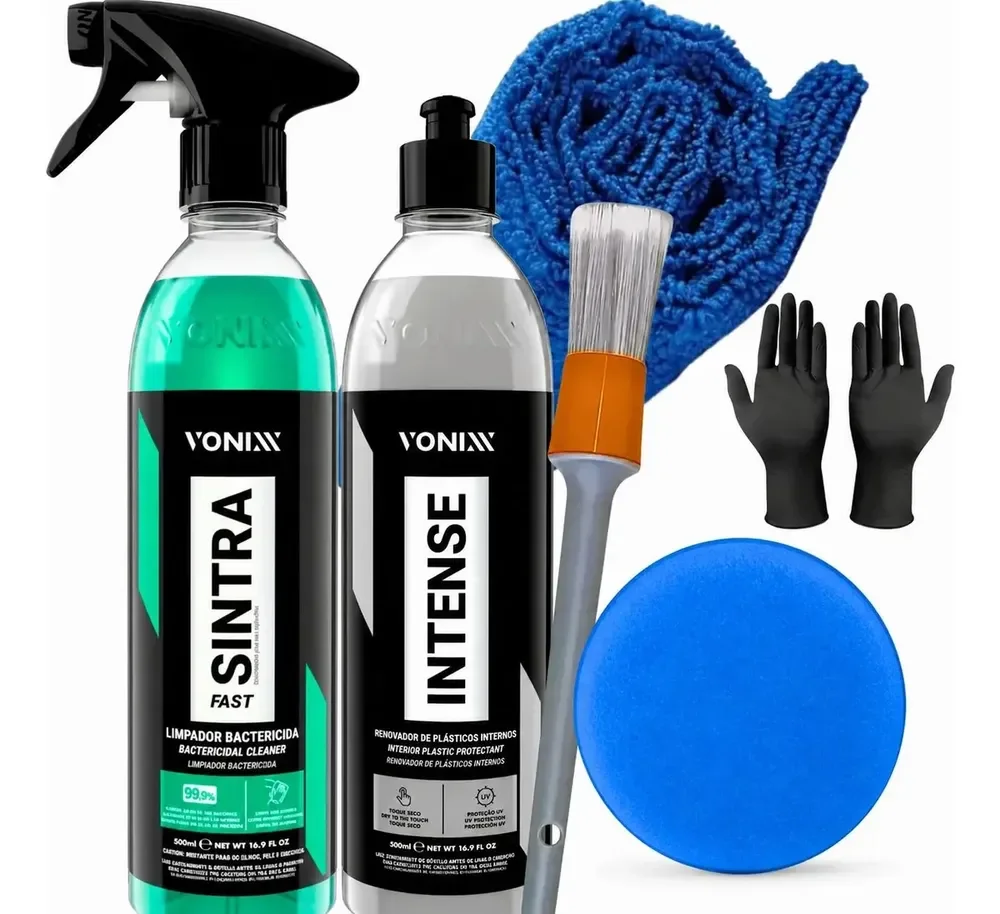 Kit Limpeza Interna Vonixx Sintra Fast + Intense 500ml