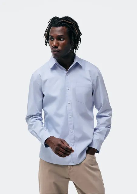 Camiseta Manga Longa Slim Hering (3 cores)