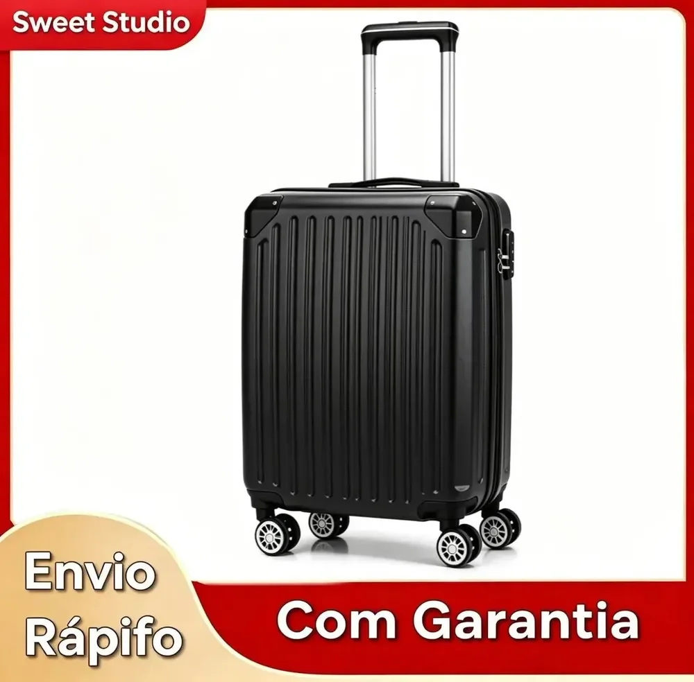 Mala De Bordo Rígida Sweet Studio