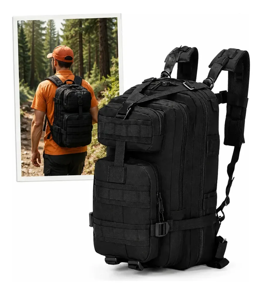 Mochila Tática Impermeável Militar 30l