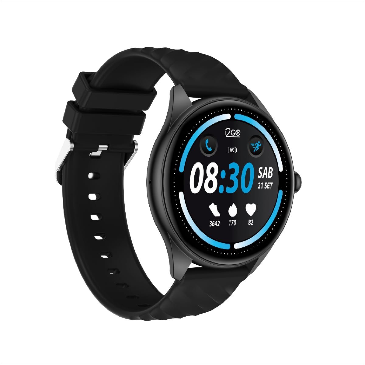 i2GO, Smartwatch Track R200, 5 dias de bateria, Proteção IP67, 36 funções