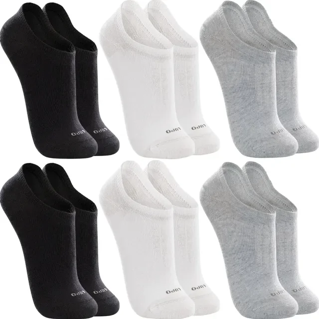 Kit 6 Pares De Meias Lupo Soquete Invisível