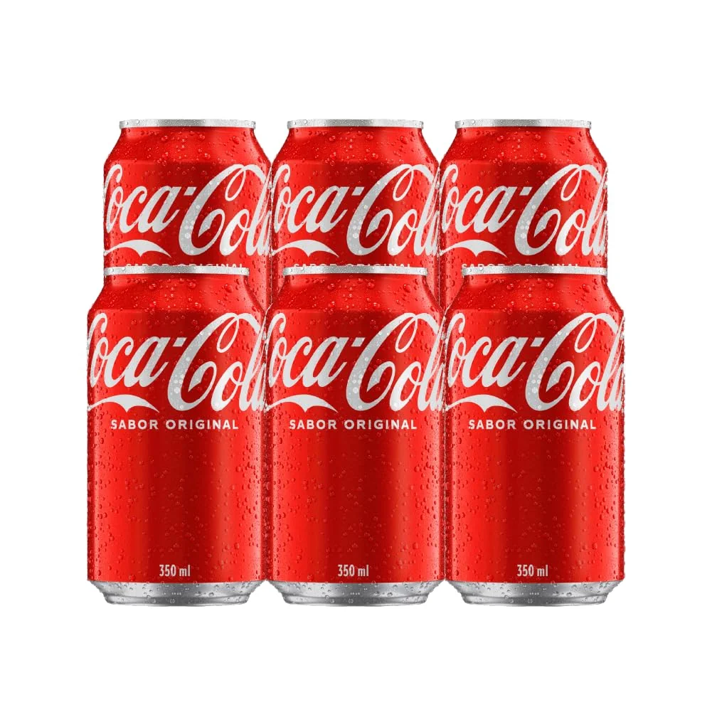 ✨Pack de Coca-Cola Lata 350ML 6 unidades✨️