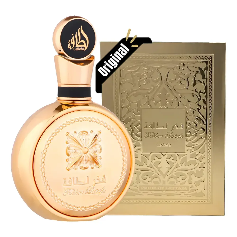 Perfume Árabe Lattafa Fakhar Gold Extrait EDP 100ml Unissex
