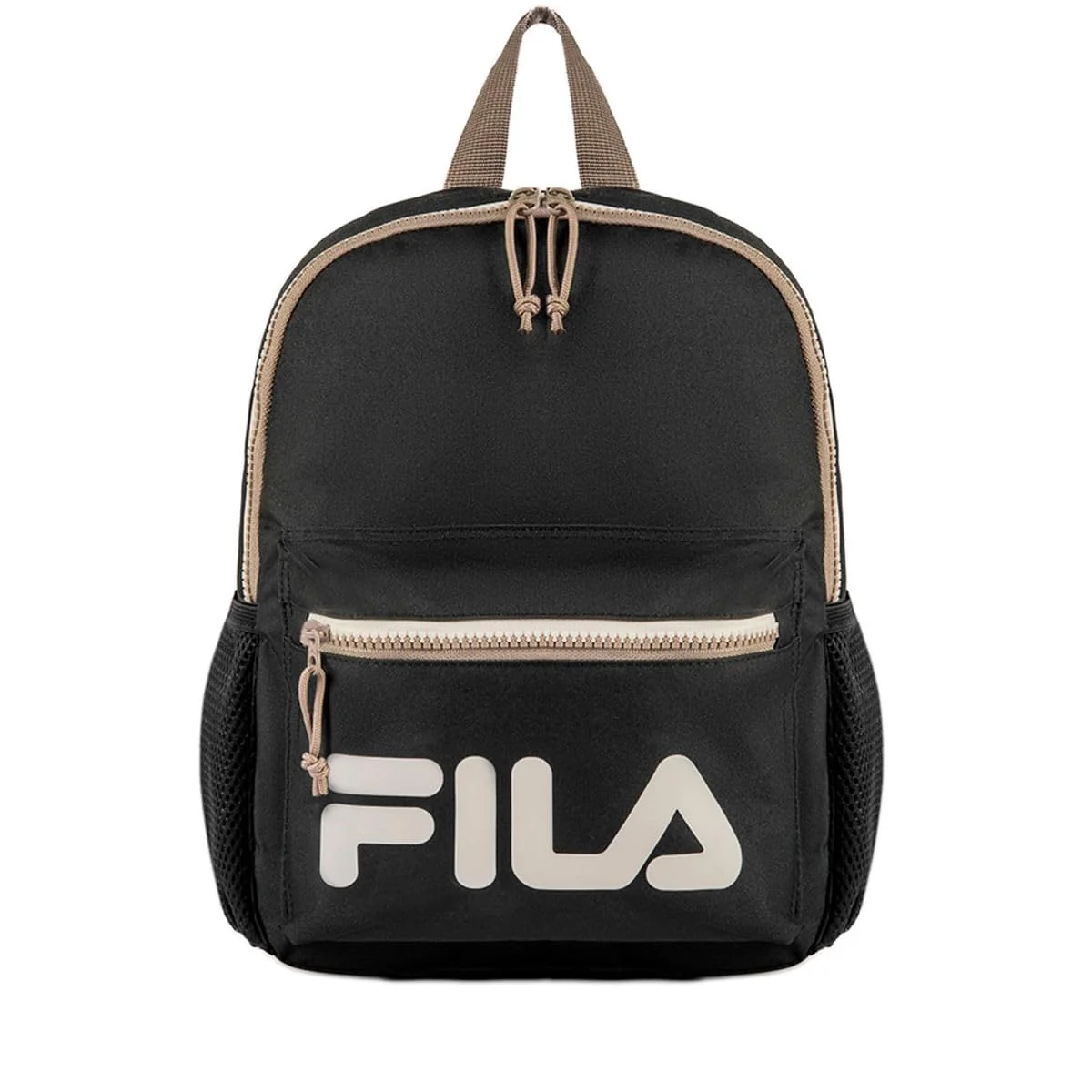 ✨Mochila Unisex Fila Mini Colors Letter, Preto/Areia, U✨️