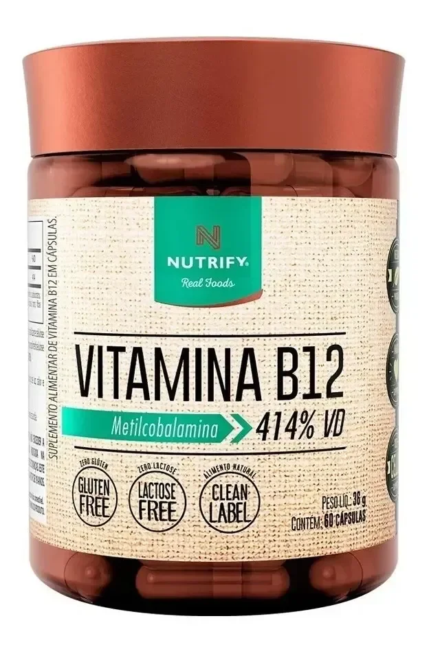 Vitamina B12 60caps Nutrify