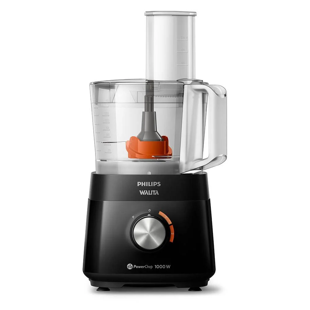 ✨Multiprocessador de Alimentos Philips PowerChop 1000 com 02 Velocidades, Capacidade de 1,5 Litros