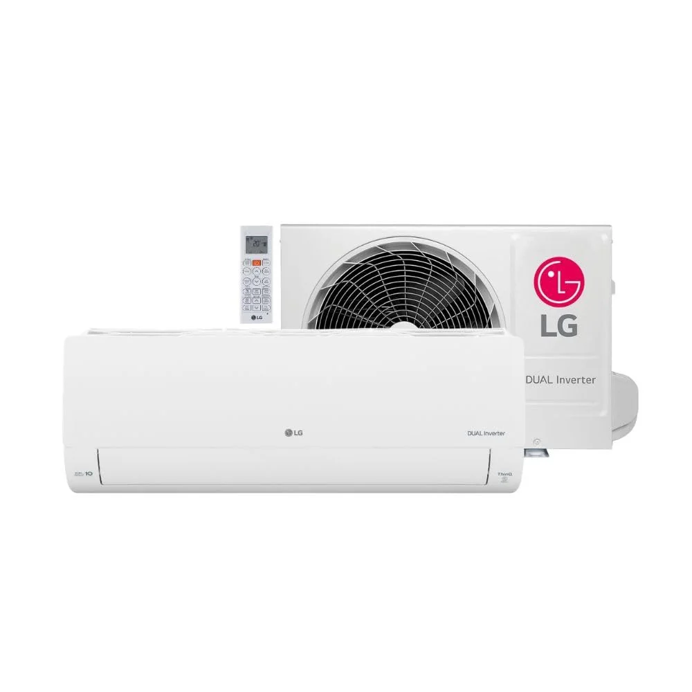 Ar Condicionado Split Hi Wall LG Dual Inverter Voice +AI 24.000 BTU/h Quente e Frio (2 anos de garantia)