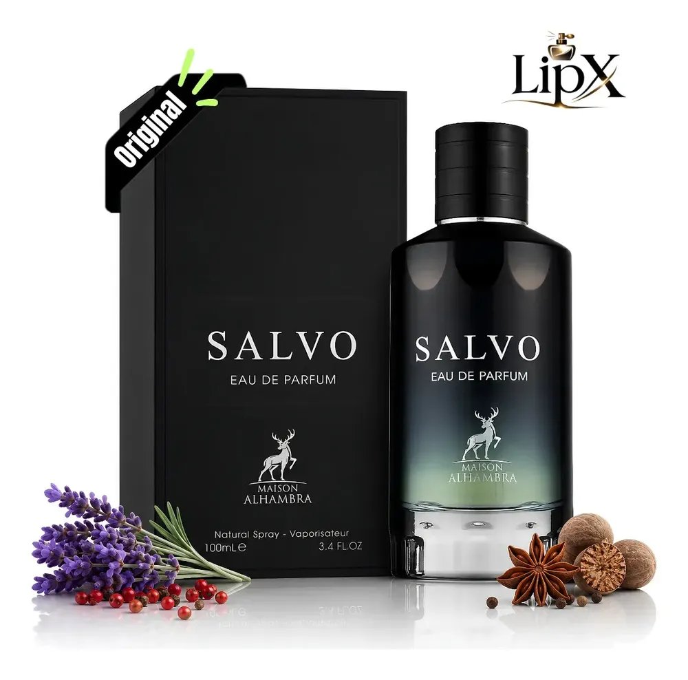 Perfume Masculino Árabe Salvo Eua De Parfum 100ml