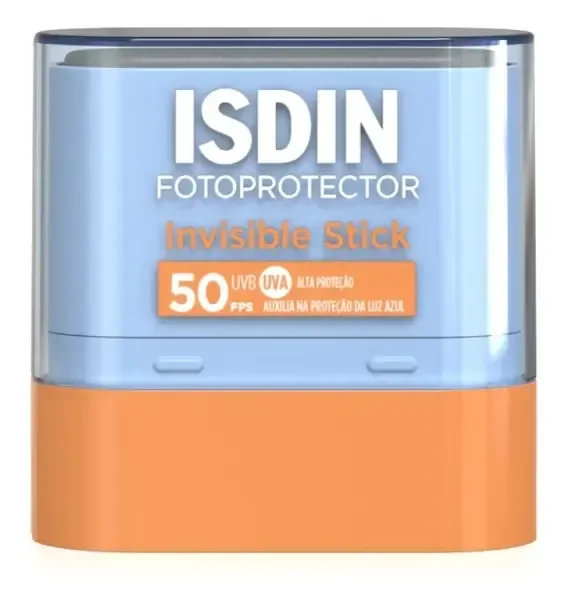 ✨Protetor Solar Facial Invisible Stick Fps 50 10g Isdin✨️