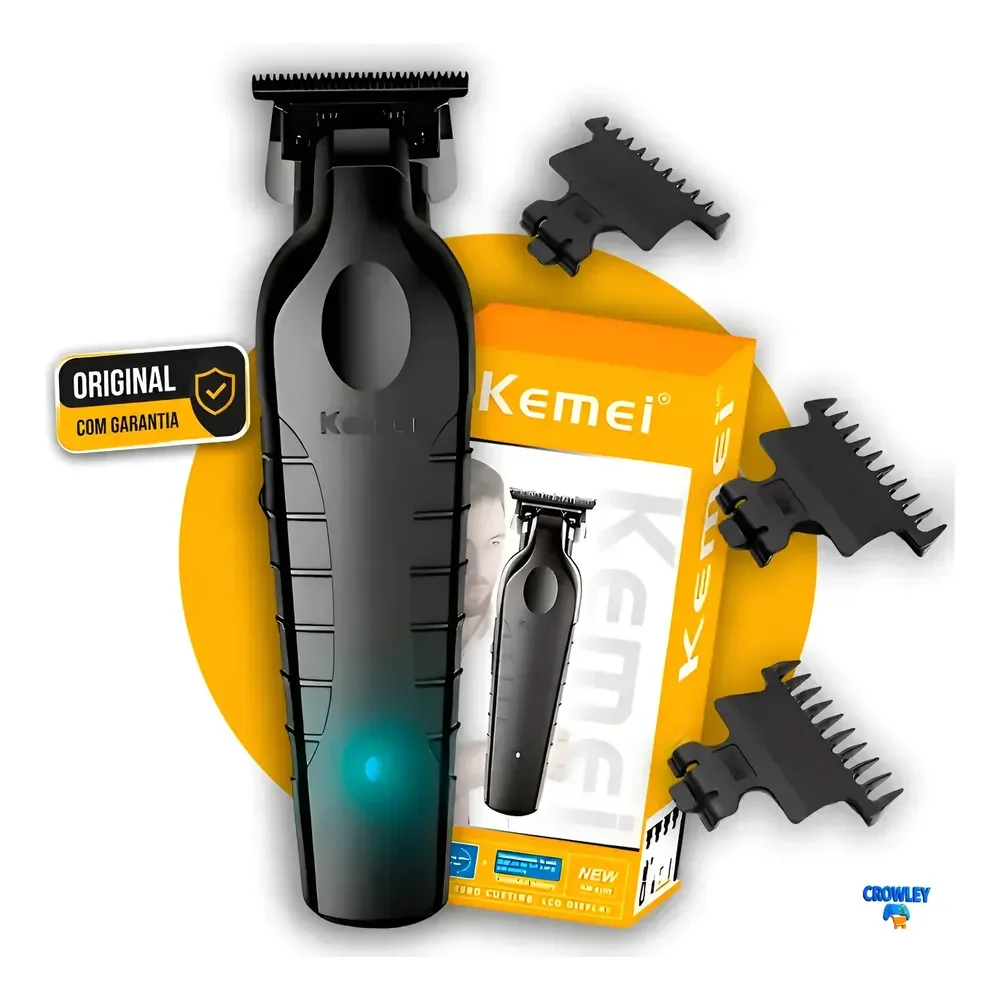 Máquina De Acabamento Profissional Kemei 2299