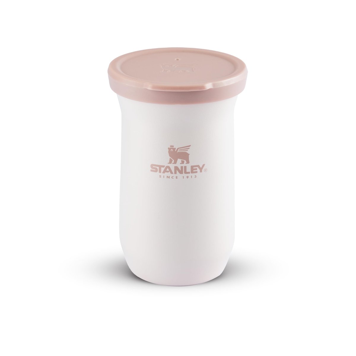 Stanley - Cuia Térmica para Mate, 200ml, Mantém as Bebidas Quentes, Aço Inoxidável, Lavável na Máquina de Lavar Louça, Rose Quartz