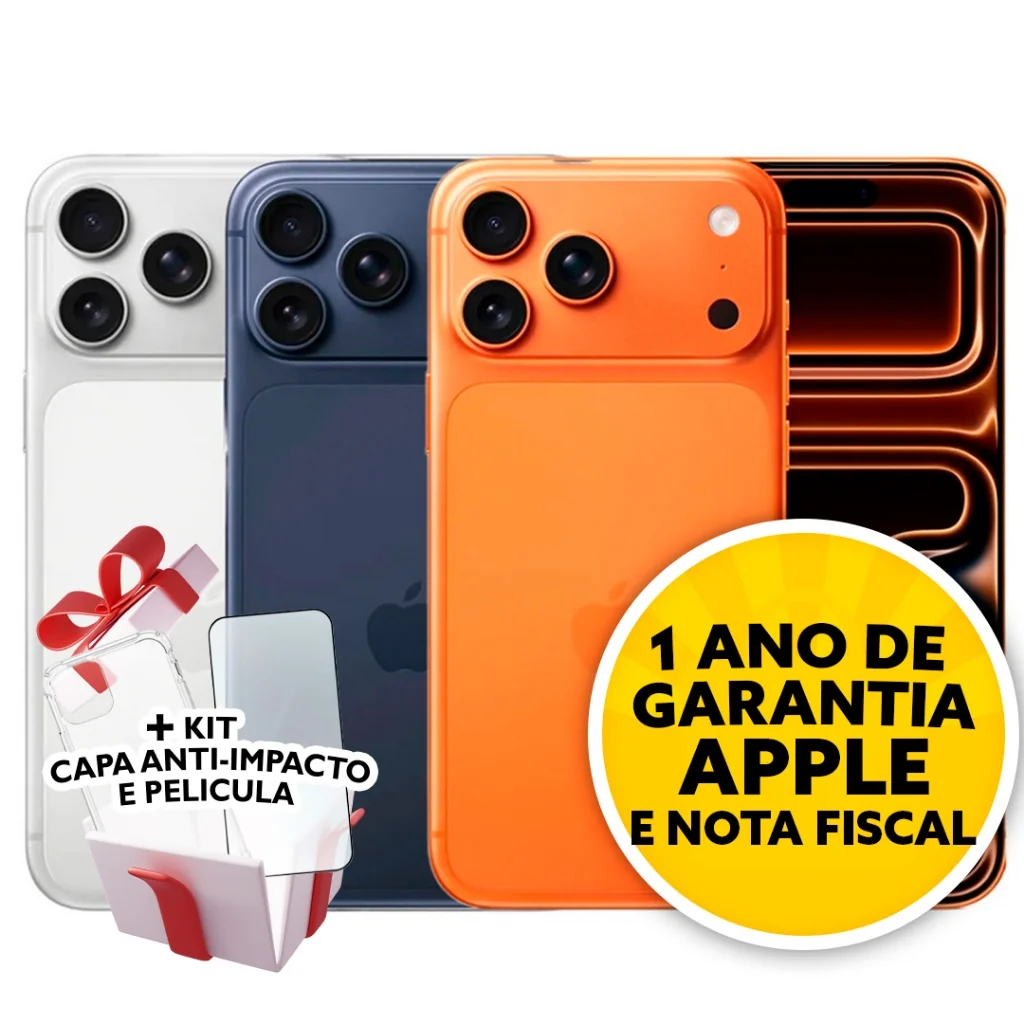 IPhone 17 Pro 256GB 5G Dual E-sim Lacrado Original