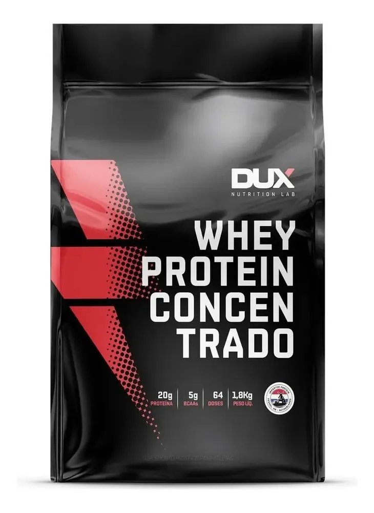 🔥Whey Protein Concentrado Pó 1,8 Kg Dux Nutrition Sabor Coco