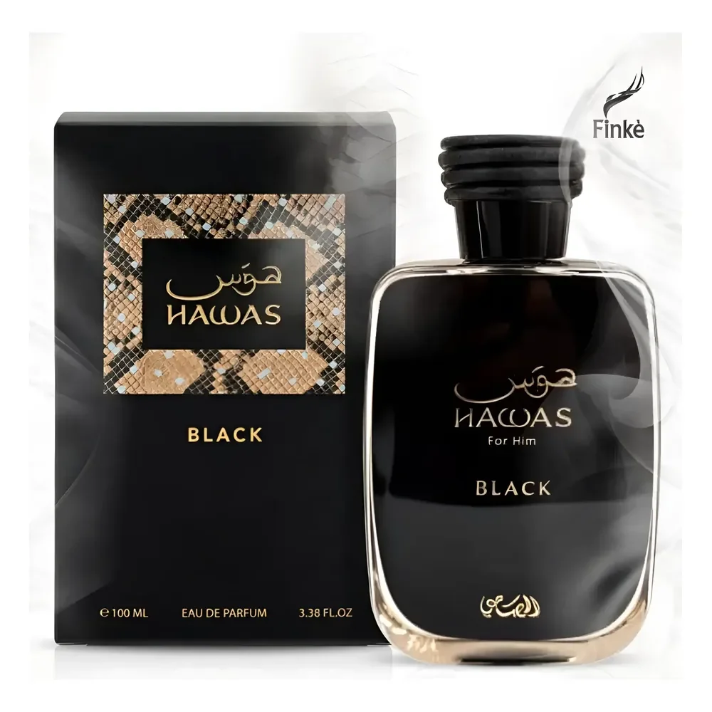 Perfume Árabe Rasasi Hawas Black EDP 100ml