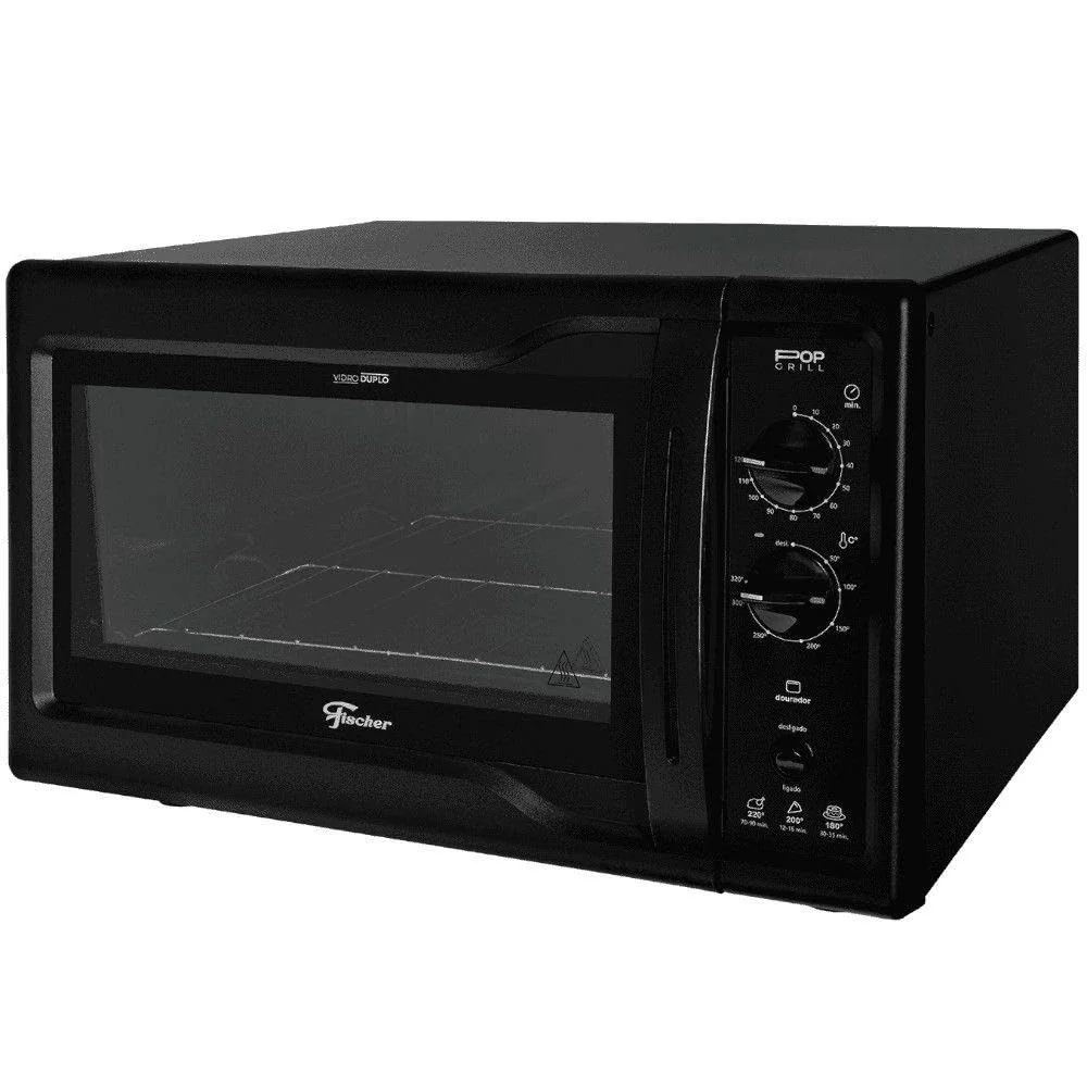 Fischer Forno Elétrico Bancada Pop Grill 44L Black 220V 34313-94808