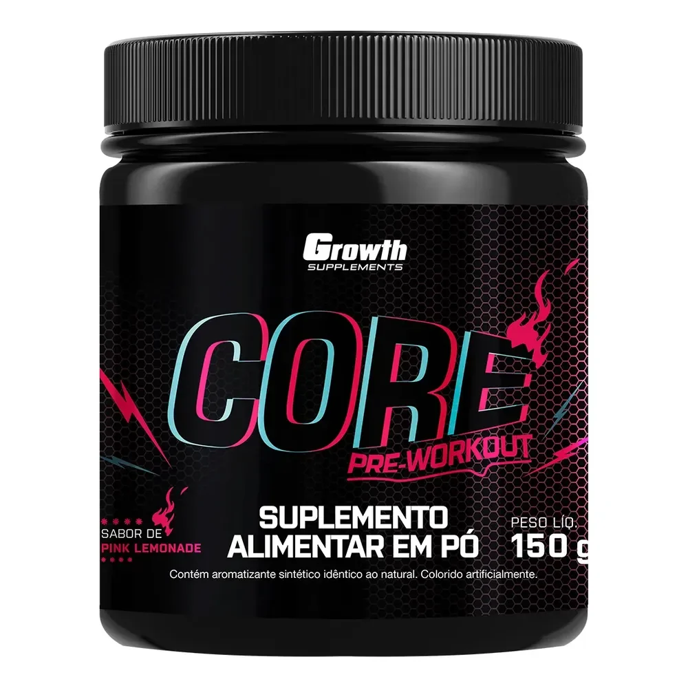 Pré Treino Core 150g Growth Supplements