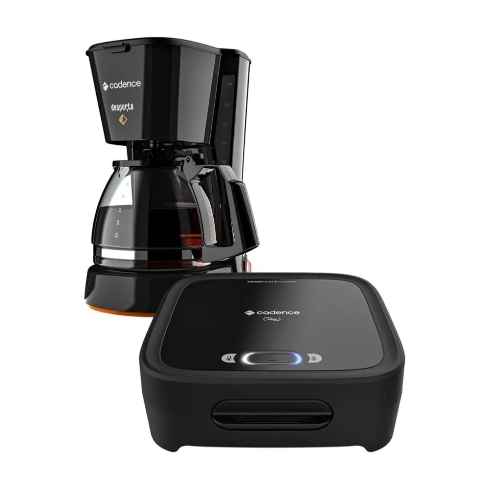 Kit Cadence Sanduicheira e Cafeteira Desperta 127v