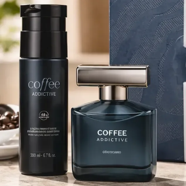 KITZÃO DIA DOS PAIS 🎁 Kit Presente Perfume Masculin Coffee Addictive Man (2 Itens)