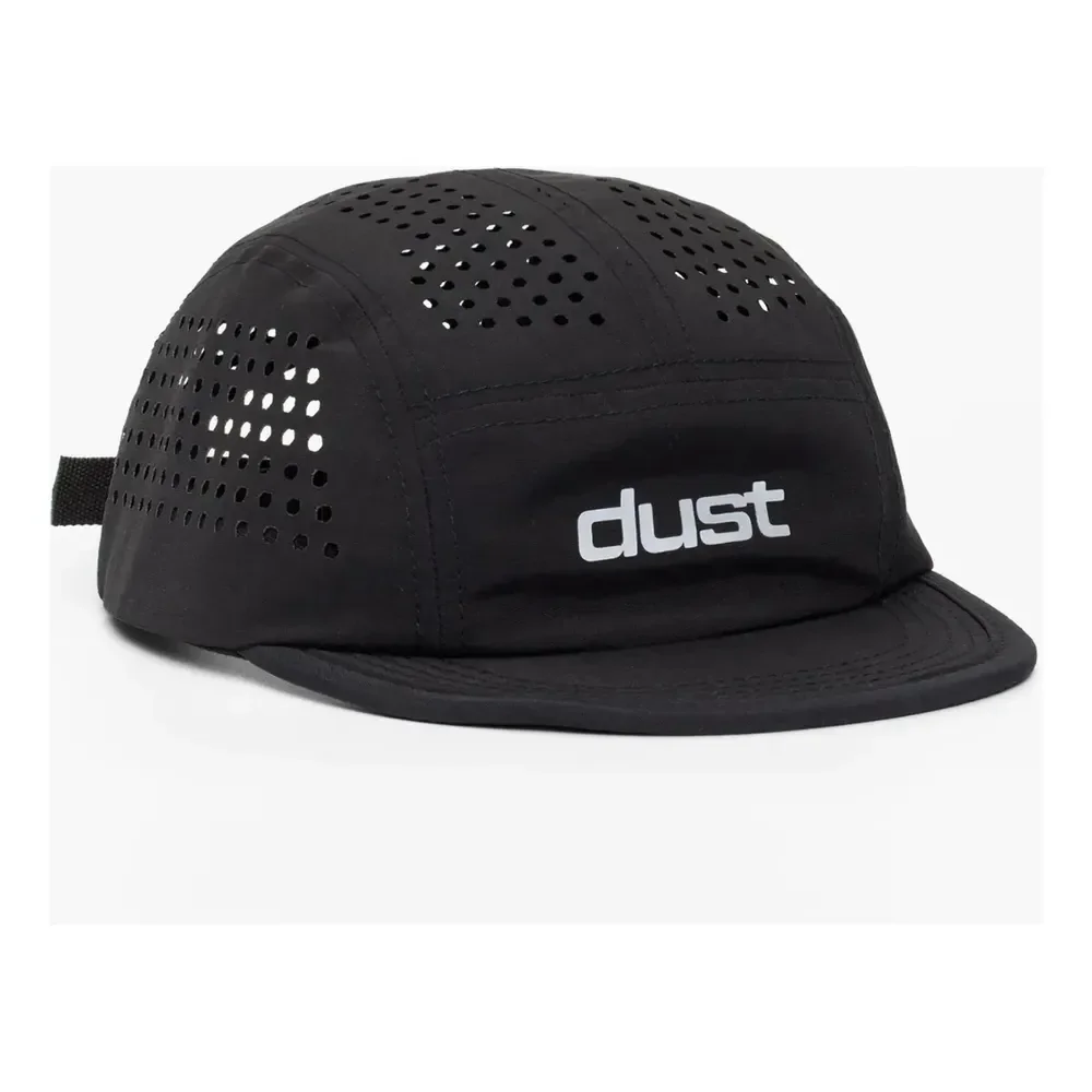 Boné Five Panel Corrida Performance Airtech Preto Aba Curta Esportivo Dust Company Strapback…
