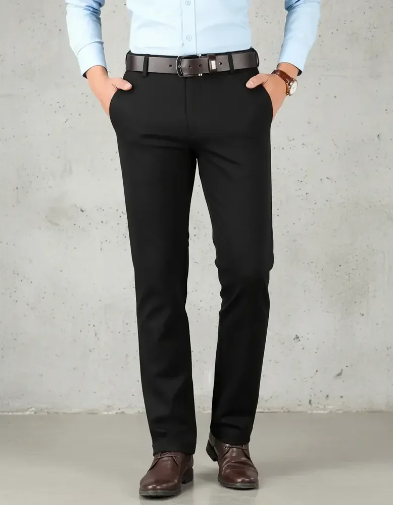 Calça Social Masculina Oxford Tradicional