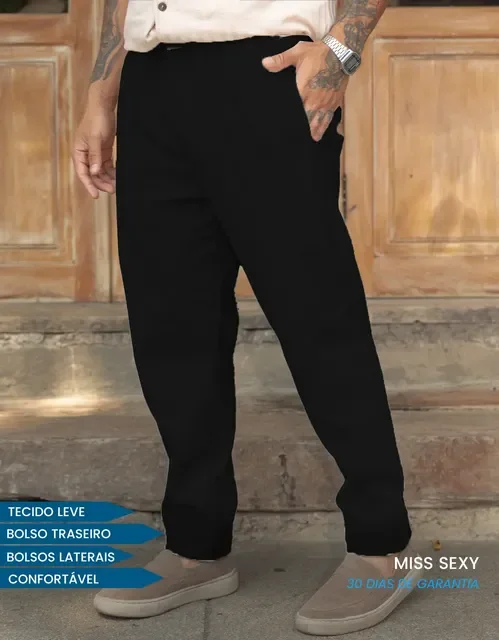Calça Linho Social