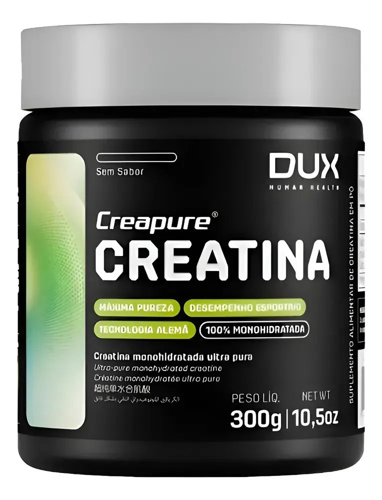 Creatina 100 Creapure 300g Natural Dux Human Health