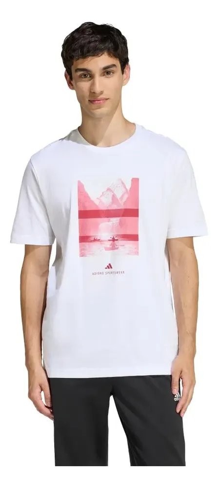 Camiseta Adidas Estampa Outdoor Kayaking