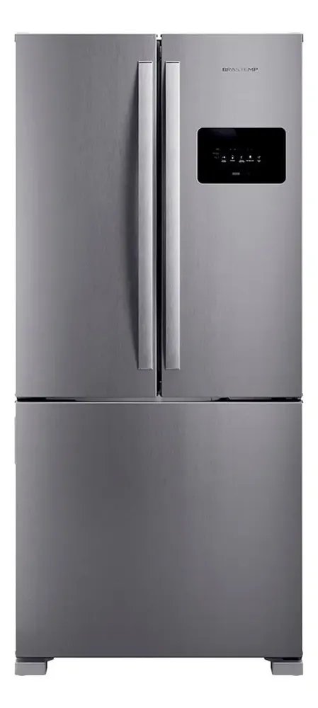 Geladeira 3 Portas Brastemp 559L Inverter/Inverse Inox 110v (BRO85MK) ​