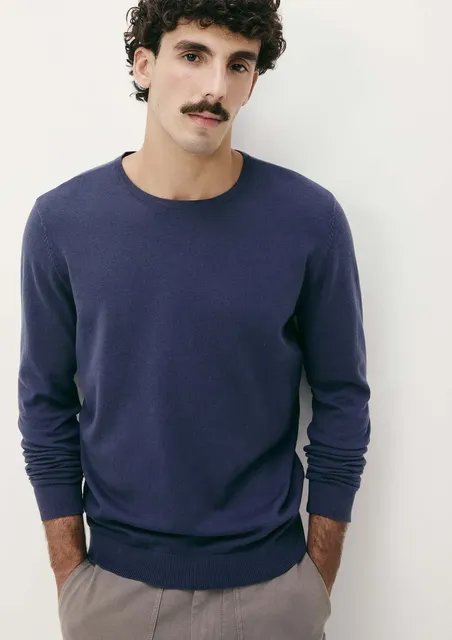 Blusão Básico Masculino Em Tricô De Algodão Hering (P ao XXG)