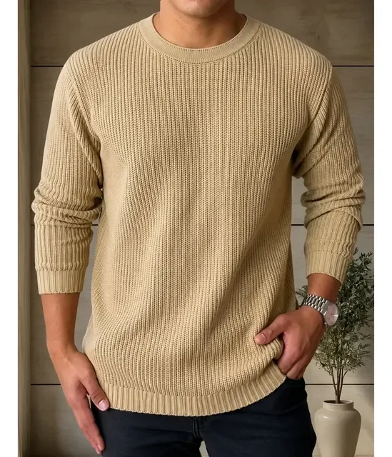 Suéter Blusa De Frio Tricô Lã Social