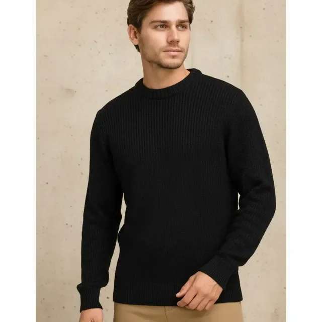 Suéter Blusa de Tricot Lã