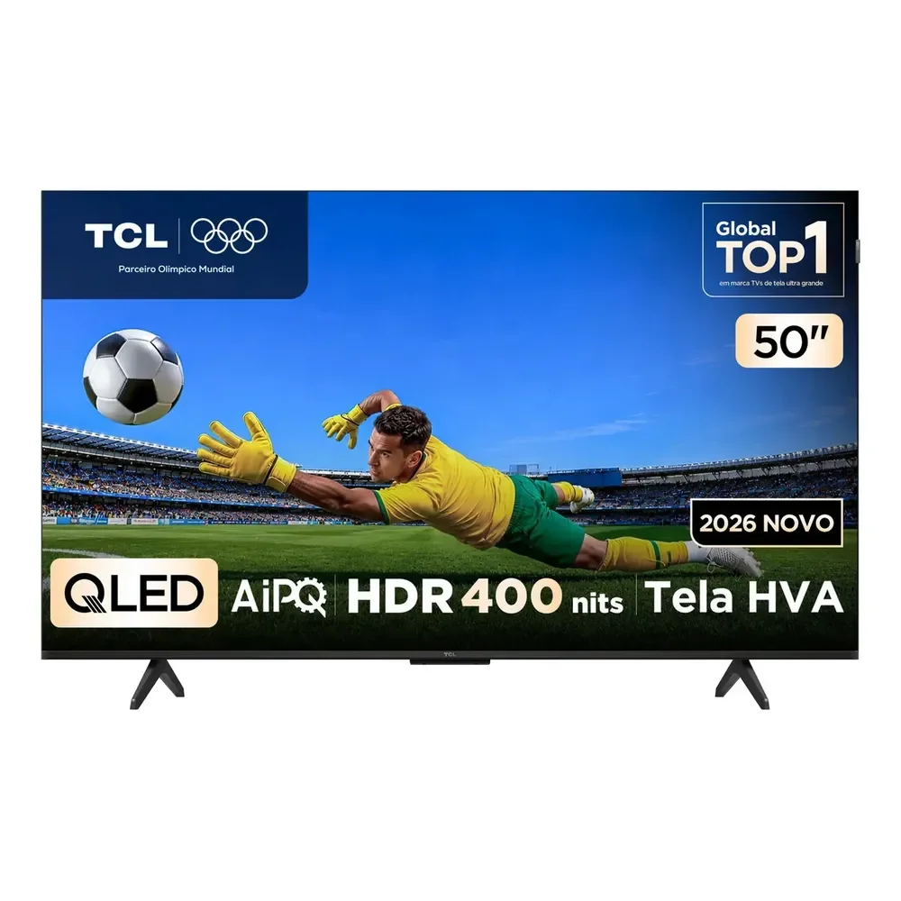 (Lançamento 2026) Smart Tv 50" TCL QLED 4K P7L